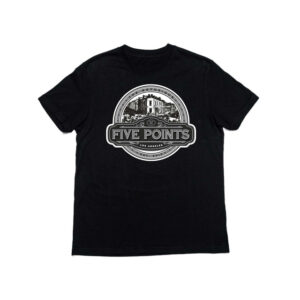 5POINTS SCAPETEE-BLACK