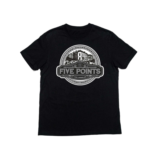 5POINTS SCAPETEE-BLACK