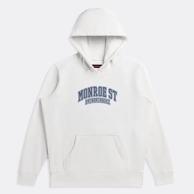 BACKPACKBOYZ MONROEST HOODIE WHITE