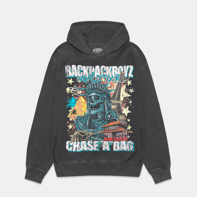 WORLDTOUR HOODIE VINTAGE BLACK